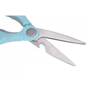 ADAMAS กรรไกรทำครัว 20 ซม. CHAP-CHAP02 ด้ามฟ้า