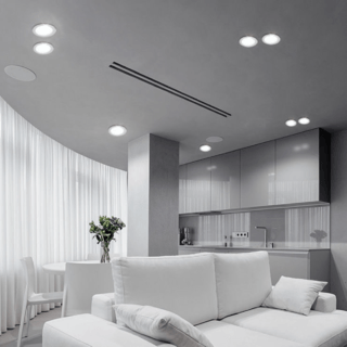 EILON ดาวน์ไลท์ LED แบบฝังหน้ากลม 6 นิ้ว 12W รุ่นTP-CDW-12WW แสงวอร์มไวท์