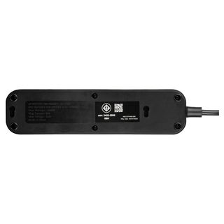 EILON รางปลั๊กไฟ รุ่น MSC33THNB-GHE 3 ช่อง 1 สวิตซ์ 10A 2200W 3เมตร สีดำ