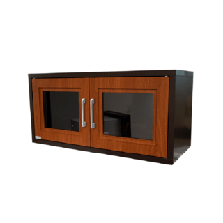 CLOSE ตู้แขวนเสริม ABS ALISA-2 BROWNIE 86x41x34 ซม. สีน้ำตาลพรีเมี่ยม