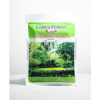 GOLDEN FLOWERS ปุ๋ยอินทรีย์ สูตรเร่งใบ เร่งต้น เร่งราก เพิ่มจำนวนใบ 1 กก.