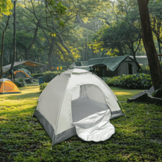 SUMMER SET เต็นท์สนาม  รุ่น OUTLY ขนาด 200x150x125 ซม. สีเบจ