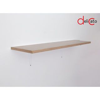 Delicato ធ្នើរឈើមេឡាមីន 20X80X1.6cm.Natural