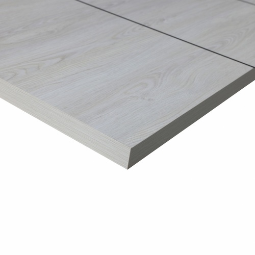 WELLINGTAN ประตู WPC รุ่น WPC-FC05 (สำหรับใช้ภายใน) บานทึบ ขนาด 80x200 ซม. สีWHITE PINE (ไม่เจาะลูกบิด)