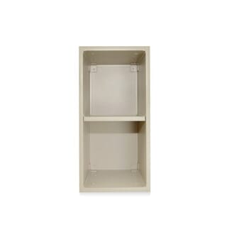CLOSE  ชั้นเข้ามุม uPVC  LIMA ขนาด 30x60x30 ซม. Vacuum สีเบจ
