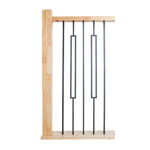 HUMMER เหล็กดัดราวระเบียงแบบสี่เหลี่ยม ขนาด 12.7x12.7mm รุ่น TLSH20