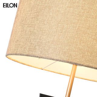 EILON โคมไฟตั้งพื้นโมเดิร์น รุ่น fluffy S3030F สีทอง-ดำ