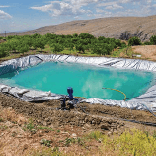 POLLO ผ้าพลาสติกปูบ่อ รุ่นLD73640C ขนาด 3.6M.x40Y. 70ไมครอน สีใส