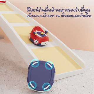 Primo Kids กระโถนนั่งเด็ก 3 in 1 ทรงจรวดเบาะPU  รุ่น Rocket CT20 สีแดง-น้ำเงิน
