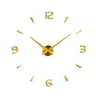 COZY นาฬิกาติดผนัง DIY รุ่น DIYTIME ขนาด 80-120ซม. สีทอง