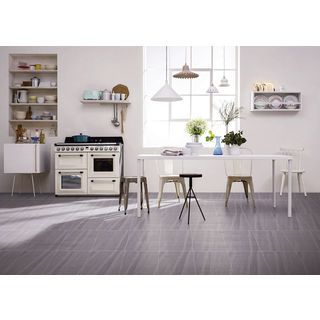 Marbella กระเบื้องเซรามิคปูพื้น 16x16 นิ้ว รุ่น แม็คนั่ม เกรย์ 2071609-G Matt (12P)