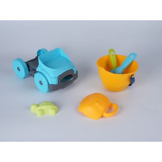 TOYS ของเล่นชุดรถบรรทุกและอุปกรณ์ 4 ชิ้น รุ่น HG-384 ขนาด 28x16x22 ซม. คละสี