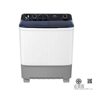 HAIER เครื่องซักผ้า 2 ถัง 15 กก. รุ่น HTW150-1217BS