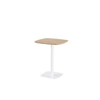 DELICATO โต๊ะกาแฟทรงเหลี่ยม รุ่น LEYLEY ขนาด 60x60x75 ซม. สีขาว