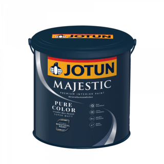 Jotun สีน้ำภายใน มาเจสติก เพียว คัลเลอร์ ด้าน 3.6 ลิตร เบส A 