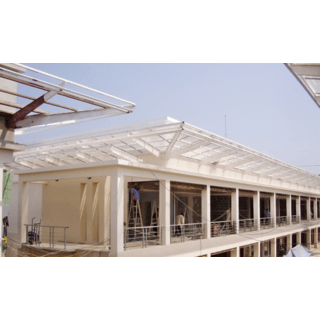 POLYTOP แผ่นโพลีคาร์บอเนต หนา 6มม. ขนาด 1.22 x 2.44 เมตร สีโกล์ด