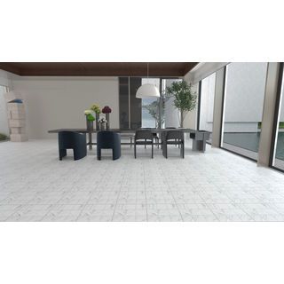 Marbella กระเบื้องเซรามิคปูพื้น 40X40 ซม. รุ่น ตารางหินอ่อน ZY129 Matt (12P)
