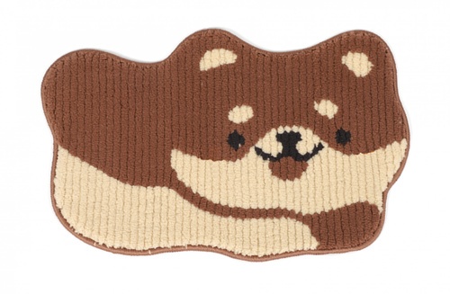 COZY พรมเช็ดเท้า 40x60x1ซม. รุ่น 4HS-037 หมาน้อยสีน้ำตาล