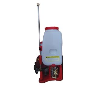 TUF เครื่องพ่นยาหม้อลมคู่ เครื่องยนต์ 4 จังหวะ 1.2 แรงม้า รุ่นQL-767AP4 25 ลิตร สีแดงขาว