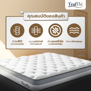 Truffle ที่นอน Pocket Spring รุ่น Amerzaa 6ฟุต หนา10