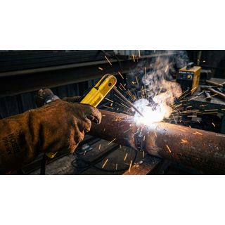  BISON เครื่องเชื่อม INVERTER MIG/MMA 120แอมป์ (LCD) รุ่น MIG/MMA-120A1K   1 กก. ไม่ใช้แก๊ส 