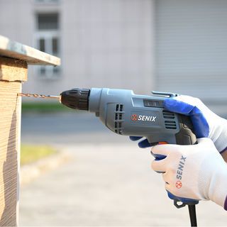 SENIX สว่านไฟฟ้า 10มม. 450W รุ่นPDDE4.5-M-EU สีน้ำเงินดำ