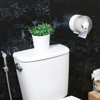 WSP กล่องใส่กระดาษชำระม้วนเล็ก รุ่น TP-113CL   สีใส