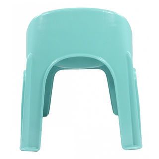 SUMMER SET เก้าอี้พลาสติกพนักพิง  รุ่นแฟนซี FT-224/A สีฟ้า
