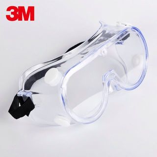 3M แว่นครอบตานิรภัยกันสารเคมี เลนส์ใส รุ่น 334AF