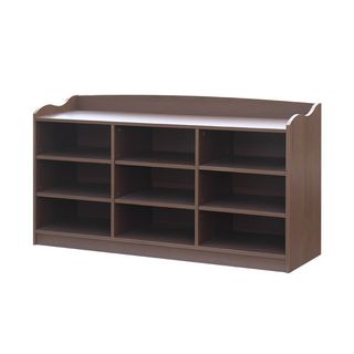 DELICATO ชั้นวางรองเท้า รุ่นเวสโต้ ขนาด 122.2x33x65.7 ซม. สีอเมริกาโน่
