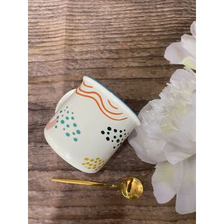 AILO แก้วเซรามิค 9.5 ซม. 370 มล. SAHARA-01 สีขาว