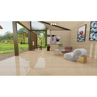 Marbella กระเบื้องเซรามิคปูพื้น 16x16 นิ้ว รุ่น  ไนเจอร์วูท G8038 Gloss Flat (12P)