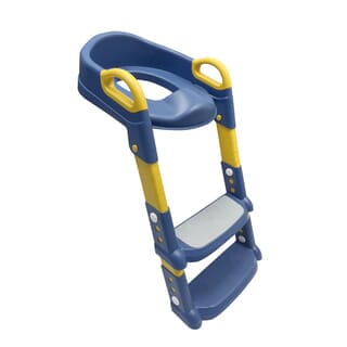 Primo Kids ฝารองนั่งเด็กแบบมีบันได รุ่น CT04B สีน้ำเงิน-เหลือง