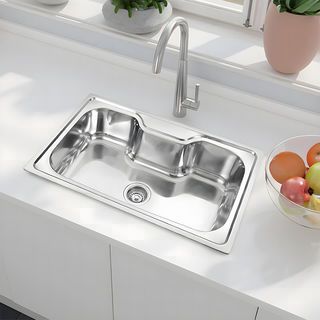 CLOSE อ่างล้างจาน 1หลุมไม่มีที่พัก 80x50x23 ซม. ALDEN