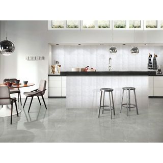 Marbella กระเบื้องเซรามิคปูผนัง 20X30 ซม. รุ่น ไวท์บล็อค TSJH5171 Gloss (25P)