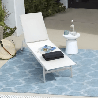 SUMMER SETเตียงริมสระ  Lamai ขนาด 70x200x34 ซม. สีขาว