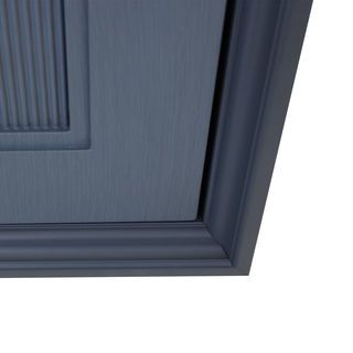 CLOSE บานซิงค์เดี่ยว ABS ขนาด 46x66 ซม. VIVIEN สีบลูโอ๊ค 