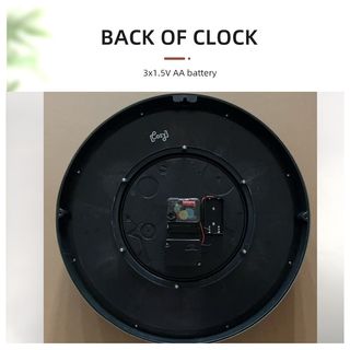 COZY นาฬิกาแขวนผนัง  รุ่น AUGUSTUS    ขนาด 40.5x40.5x7 ซม.  สีครีม