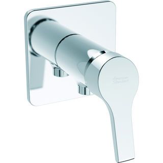 American Standard ก๊อกน้ำเย็นยืนอาบทองเหลืองแบบติดผนัง  รุ่น แอ็คทีฟ ทู A-3926-10