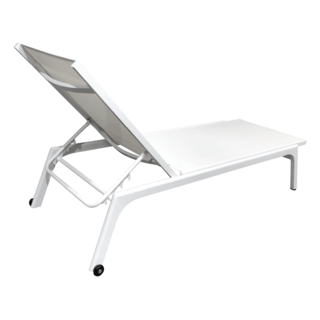 SUMMER SETเตียงริมสระ  Lamai ขนาด 70x200x34 ซม. สีขาว