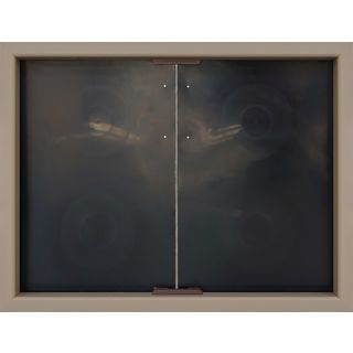 CLOSE บานซิงค์คู่ ABS ขนาด 86x66 ซม. VIVIEN สีไม้ธรรมชาติ