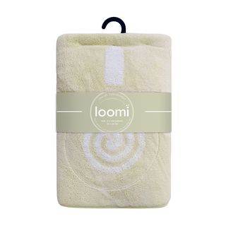 loomi ผ้าขนหนู 70x140 ซม. (27x55 นิ้ว)รุ่น TPDK-02 สีเบจ
