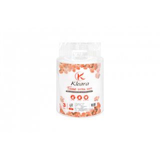 KLEARA กระดาษทิชชู่ Jumbo Roll หนา 2 ชั้น ยาว 300 เมตร รุ่น Virgin Pulp PP-023-3 (3 ม้วน/แพ็ค)