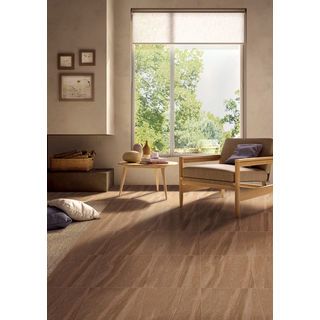 Marbella กระเบื้องเซรามิคปูพื้น 16x16 นิ้ว รุ่น อาเกต บราว CT483 Matt (12P)