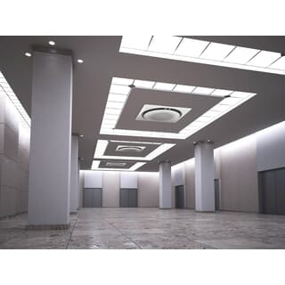 SAMSUNG เครื่องปรับอากาศ 360 Cassette 24500BTU AC071DN6DKF/TS