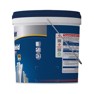 CAPTAIN สีน้ำพาราชิลด์ พียู ไฮบริด  ภายนอกกึ่งเงาเบส D 2.5 กล.