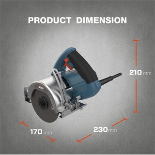 SENIX เครื่องตัดหินอ่อนไฟฟ้า 4 นิ้ว 1,500W รุ่น TSE15-M-EU สีน้ำเงิน - ดำ