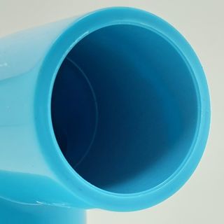 VAVO ข้องอ 90  หนา 1/2 (18) สีฟ้า