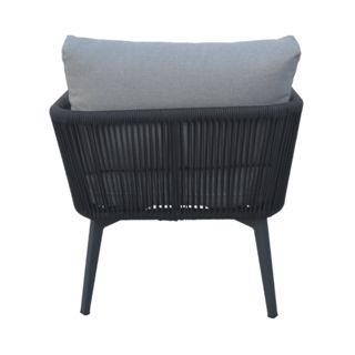 SUMMER SETเก้าอี้ outdoor อลูมิเนียม Similan ขนาด 76x80x71 ซม. สีเทาอ่อน