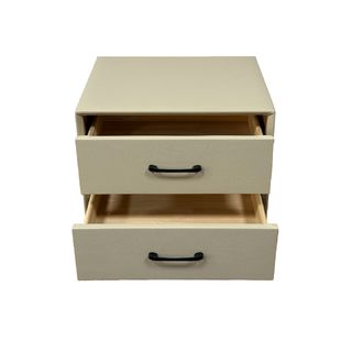 DELICATO ตู้ข้างเตียง รุ่น Aura ขนาด 50x40x48 ซม. สีเทามิสต์เกรย์ 